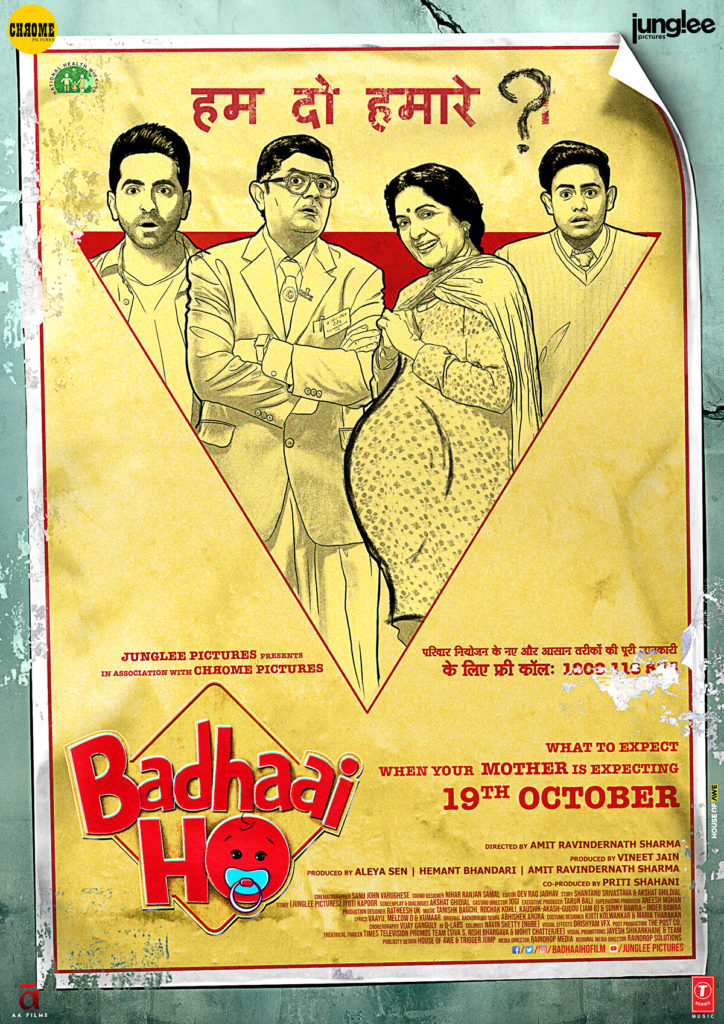 Badhaai Ho - Bollywood Movie Poster