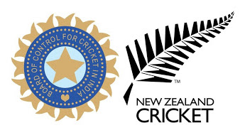 India & New Zealand Team Logos